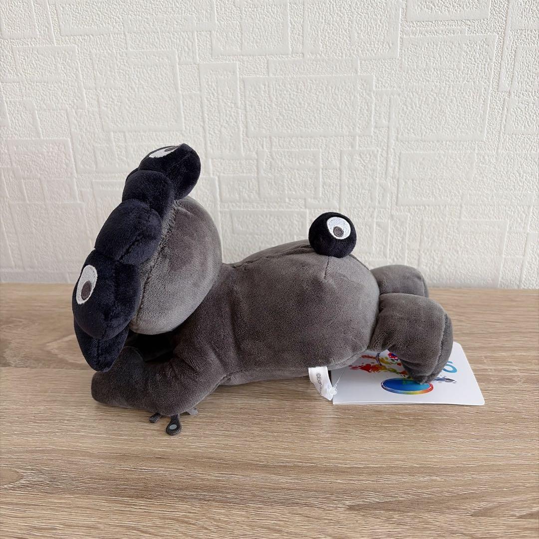 ミャクミャク這型 ぬいぐるみ　Ｓサイズ 黒　ブラック　万博　EXPO2025
