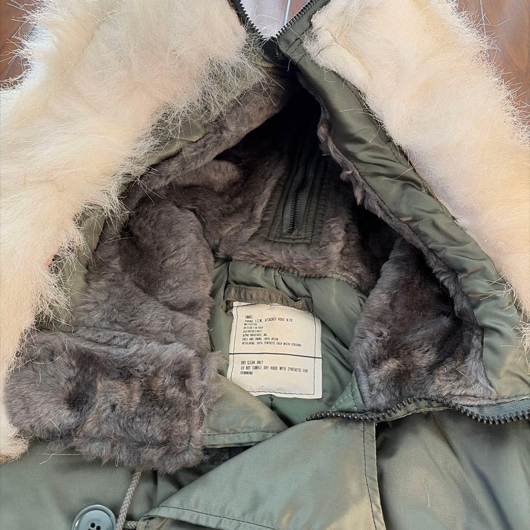 【タグ付新品・激レア】1986年製 米軍放出品　N-2B セージグリーン★残り1