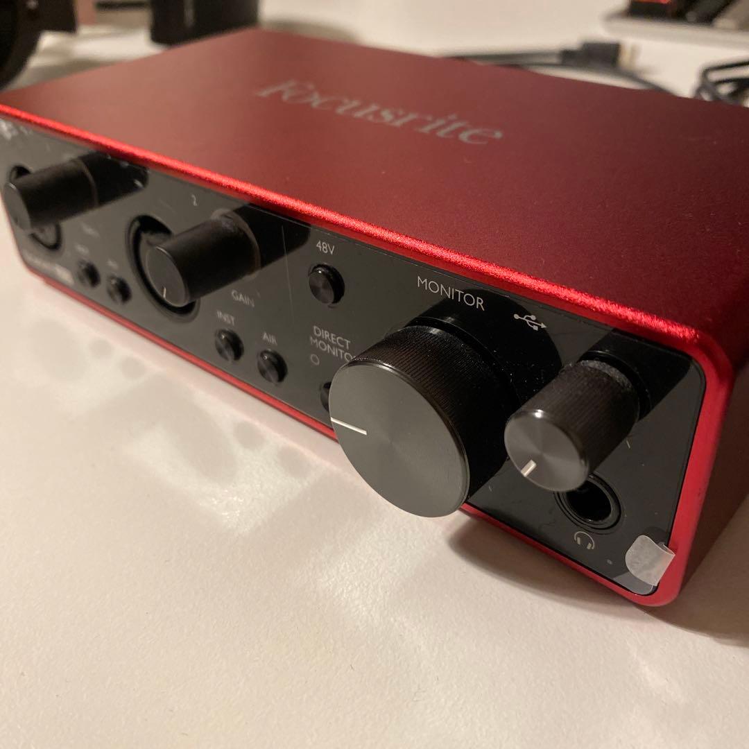 DTM・DAW FOCUSRITE Scarlett 2i2 Studio Pack gen3