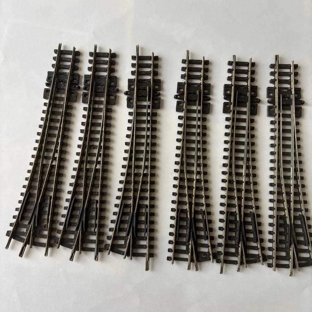 N ゲージ　ポイント6本セット(PECO)