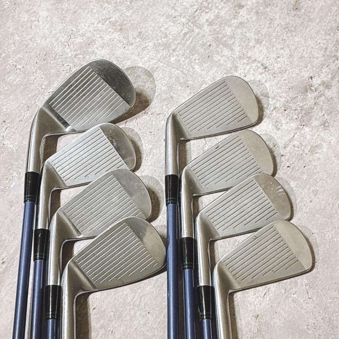 ジャンボ尾崎 j's チタンマッスル アイアン 8本セット メンズ ゴルフ S
