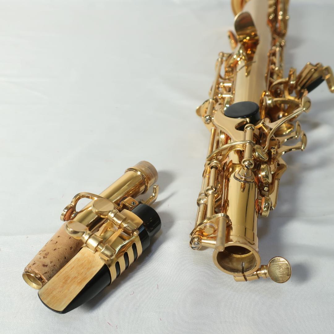 美品 Btuty ソプラノ サックス B♭ストレートタイプ ケース付 難あり