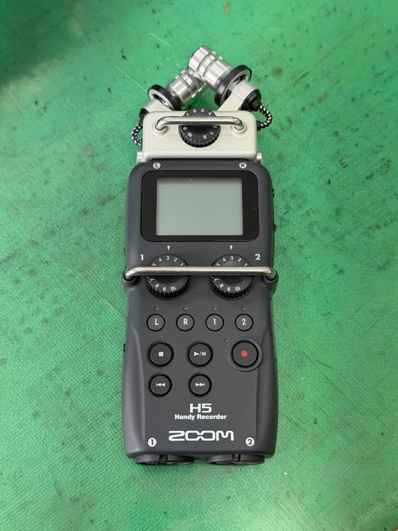 ZOOM H5 ハンディレコーダー リニアPCMレコーダー ASMR 録音