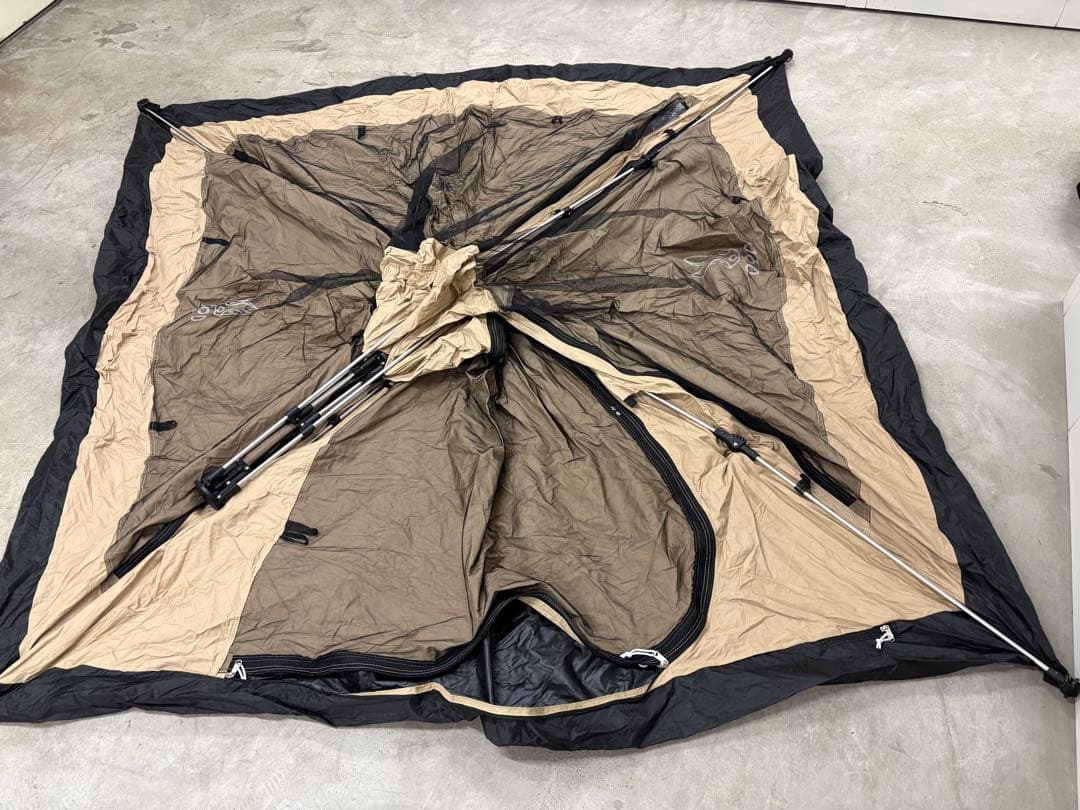 DOD ディーオーディー　カンガルーテント　M　　メッシュ補修有