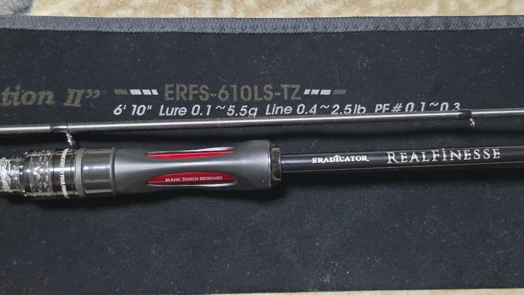 エラディケーター アジングロッド ERFS-610LS-TZ 6'10\
