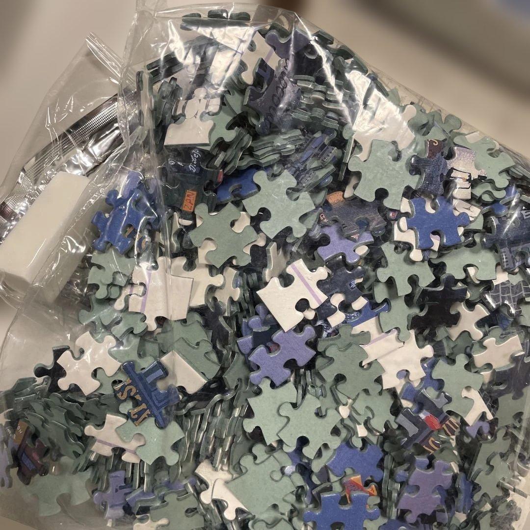 ジグソーパズル　ミッシェル・ドラクロワ　エッフェル塔　1000P 内袋未開封