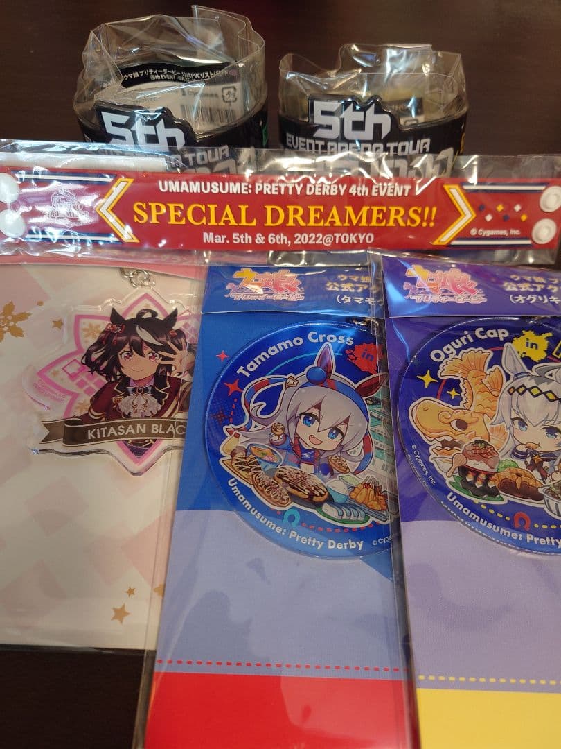 ウマ娘　ライブグッズ　アクスタ　タオル　その他