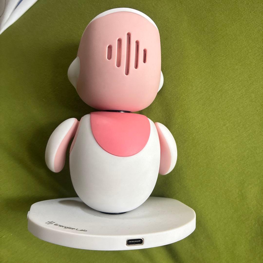 美品　Eilik アイリック　ピンク デスクトップボット