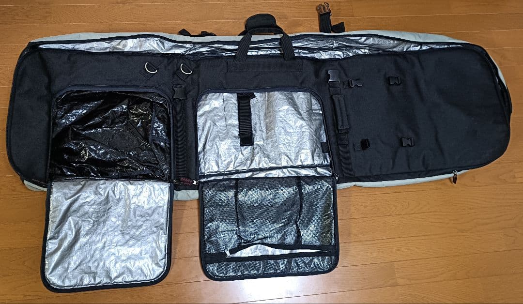 スノーボード バッグ オールインワン キャスター付き ガラガラバッグ 中古並品