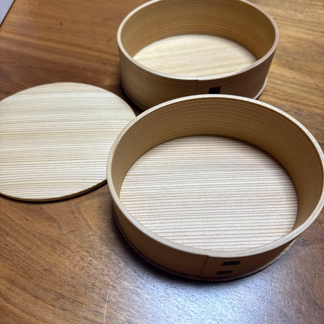 大館工芸社　ひな弁当　木製曲げわっぱ　大館曲げわっぱ