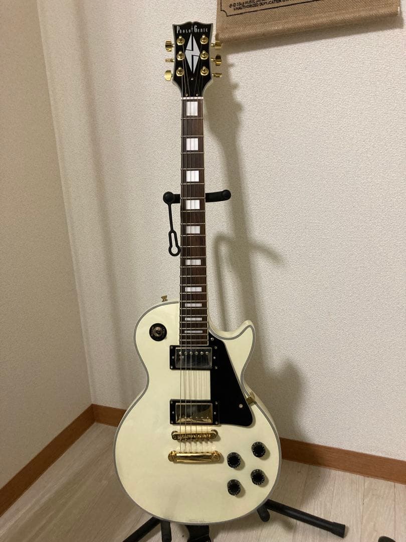 photogenic LP-300C WH レスポールカスタ厶 ホワイト