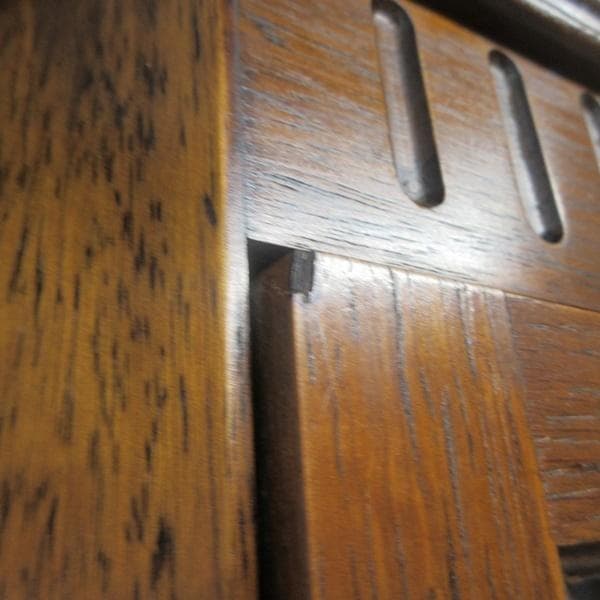 イギリス アンティーク 家具 コーナーキャビネット 飾り棚 英国 6958d