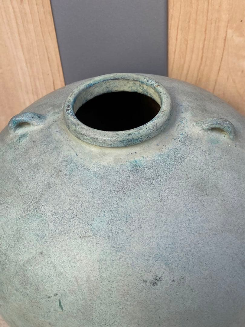 中国美術銅製 花器 壺 古美術品唐物 骨董品