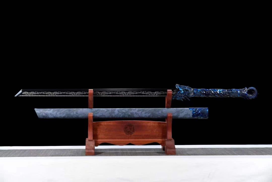 『魔龍唐横刀』20230324 古兵器 武具　刀装具　日本刀　模造刀 居合刀