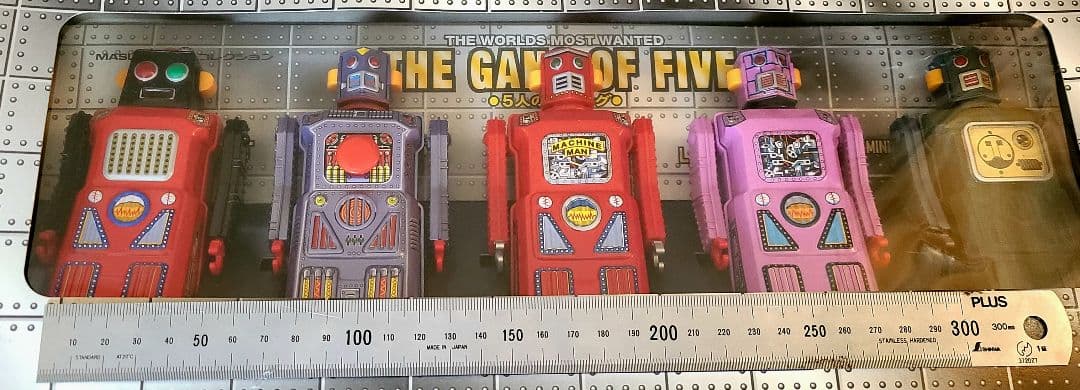 MASUDAYA コレクション ミニロボット復刻5体セット