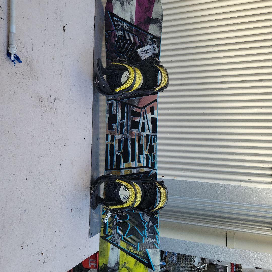 【中古良品】スノーボード 3点SET (BURTON ボードケース付けます)