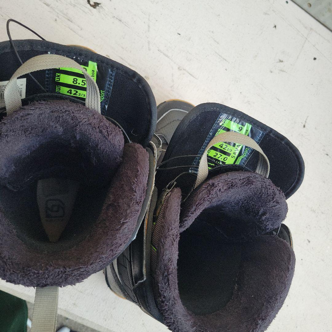 【中古良品】スノーボード 3点SET (BURTON ボードケース付けます)