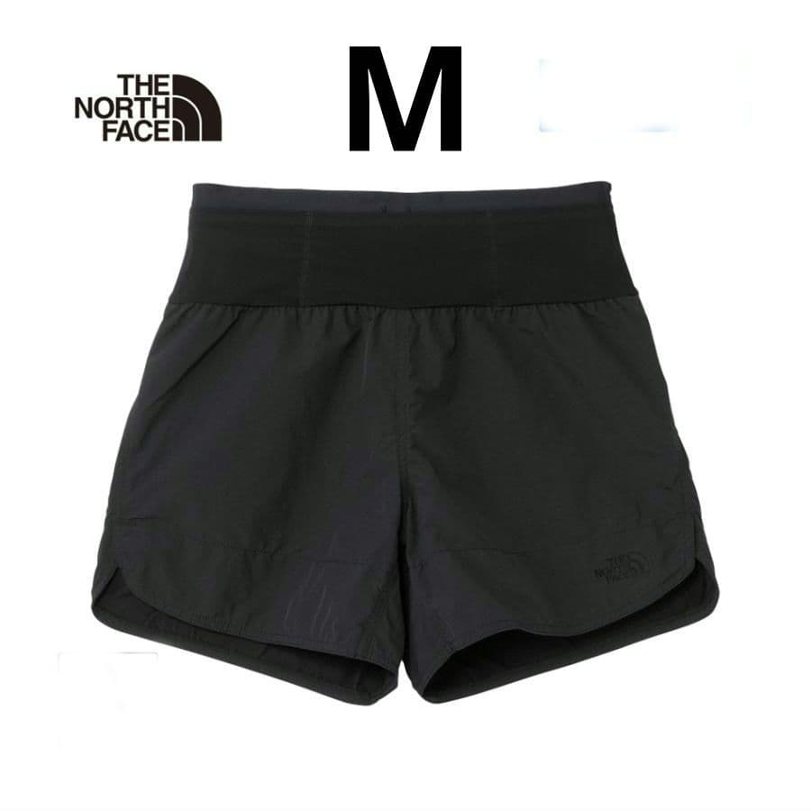 【新品M】ノースフェイス フリーランショーツ 黒 ブラック ランニング トレイル