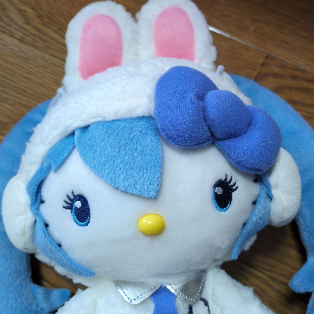 雪ウサギミク✕KT　ヌイグルミ(M)　北海道限定