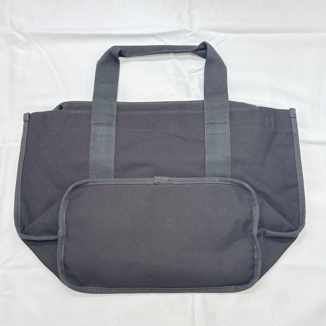 Jack Bunny ドラえもん BIGトートバッグ／ボストンバッグ　ブラック