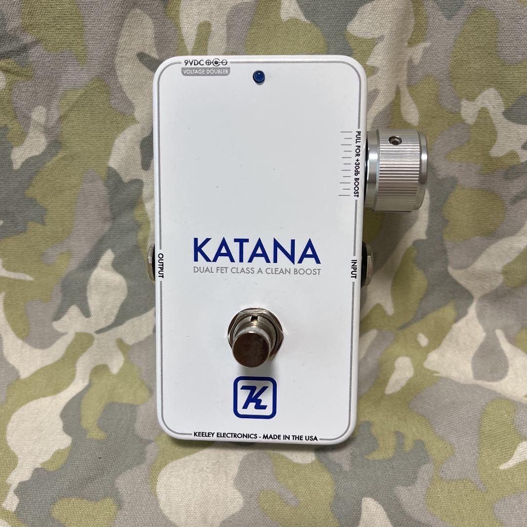 ギター KEELEY / Katana Throwback White Edition