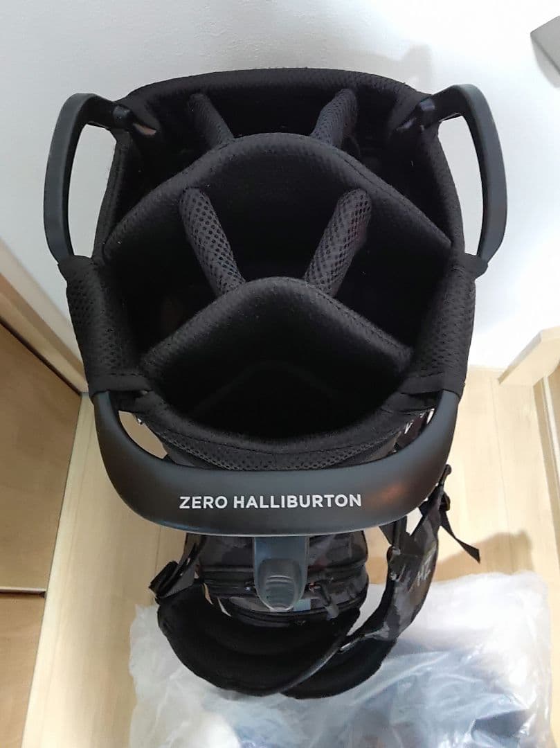 ゼロハリバートン　スタンドキャディバック【美品】