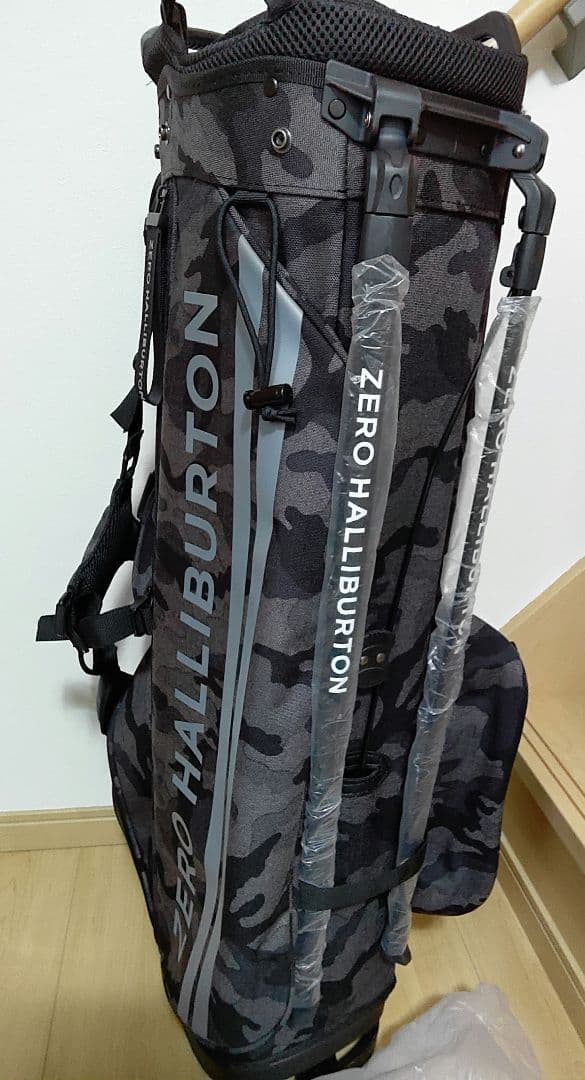 ゼロハリバートン　スタンドキャディバック【美品】