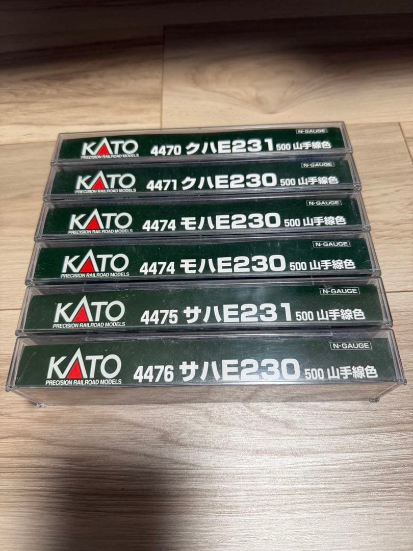 KATO Nゲージ鉄道模型 500 山手線色　6両セット