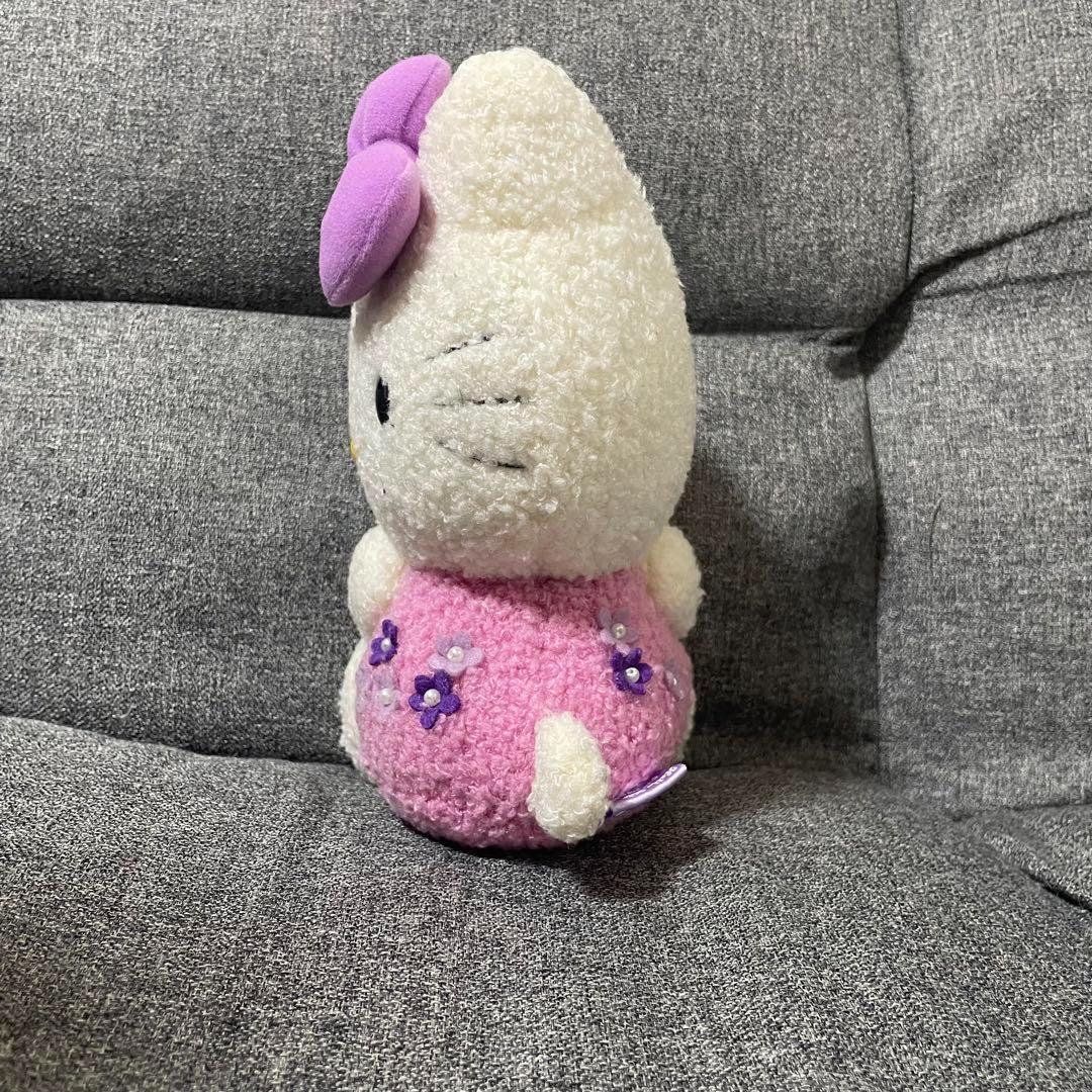 ご当地キティ ぬいぐるみ ハローキティ 北海道限定 ラベンダー　キティちゃん