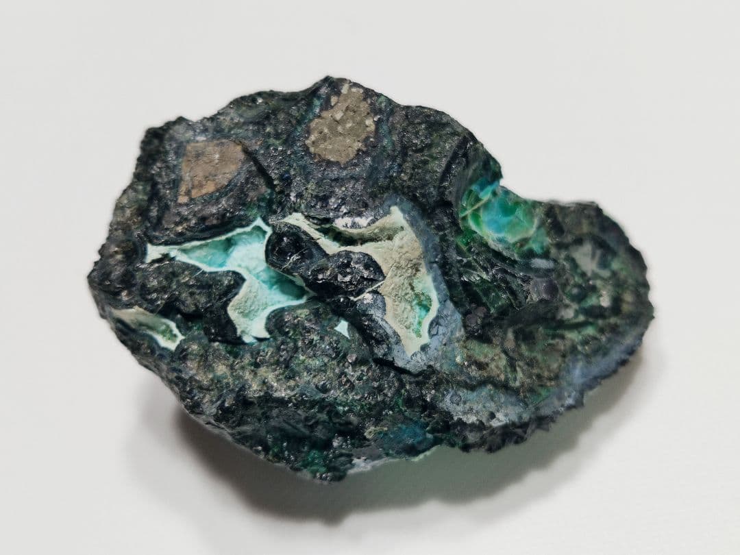 パワーストーン　天然石　原石　クリソコラ　77g　No.994