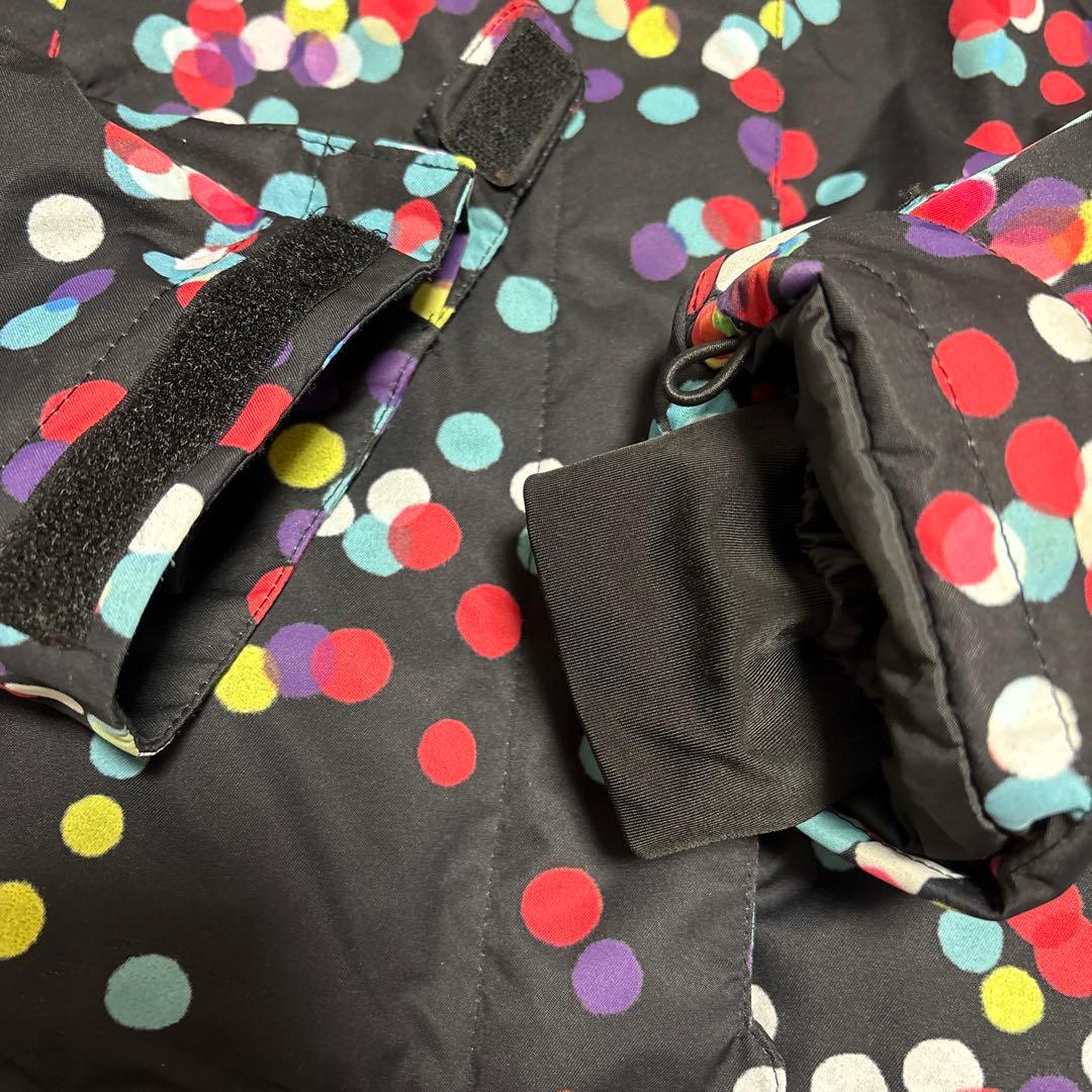 ROXY ドット柄スノーボードウェア レディース