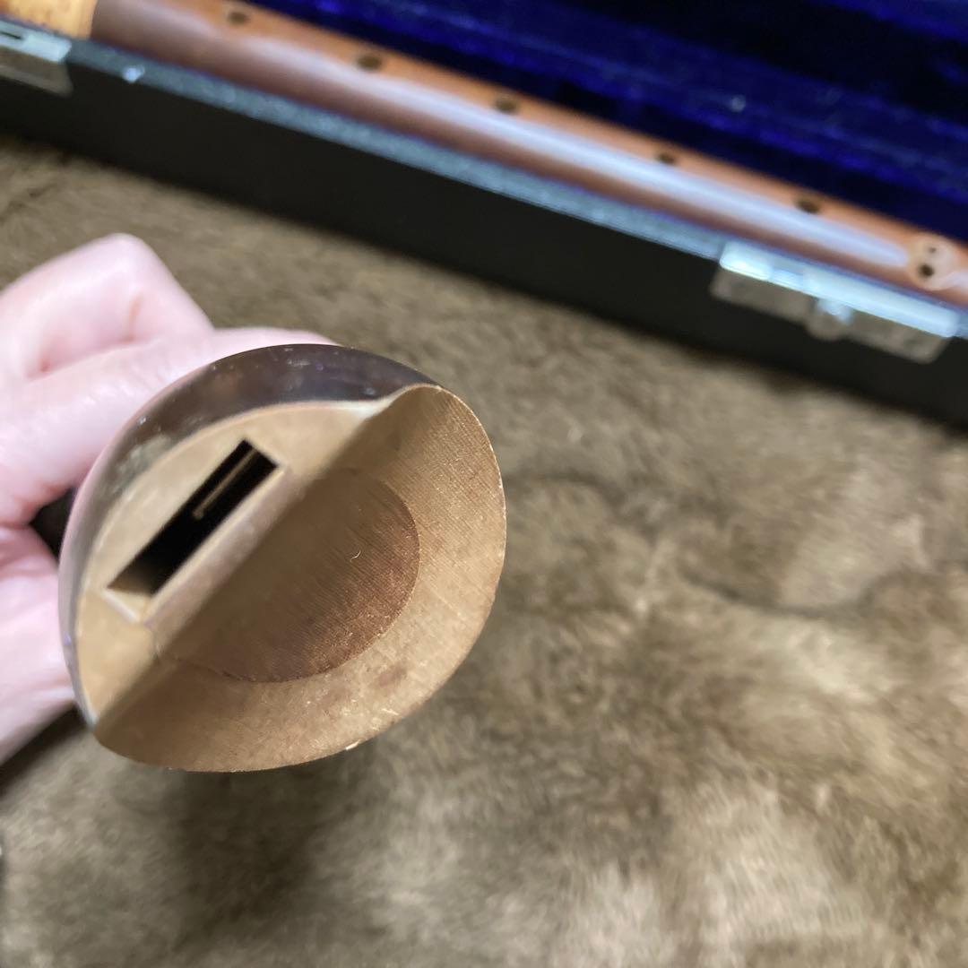 Mollenhauer アルトリコーダー 木製 ブラウン ケース付き