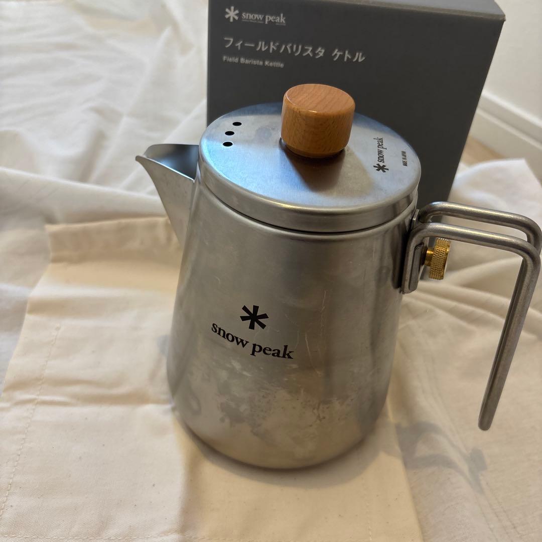 [日本製] スノーピーク　フィールドバリスタケトル　CS-115 ステンレス