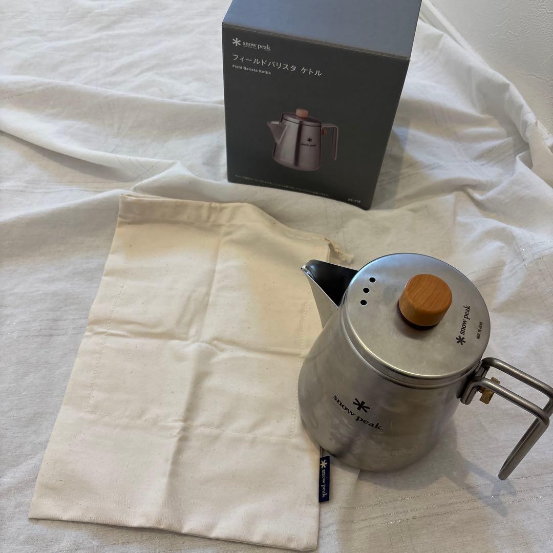 [日本製] スノーピーク　フィールドバリスタケトル　CS-115 ステンレス