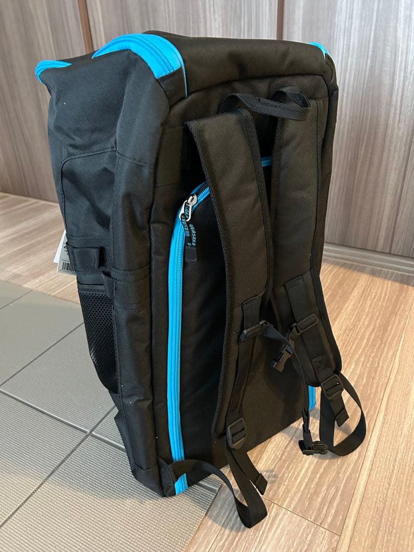 大型バックパック 黒/青