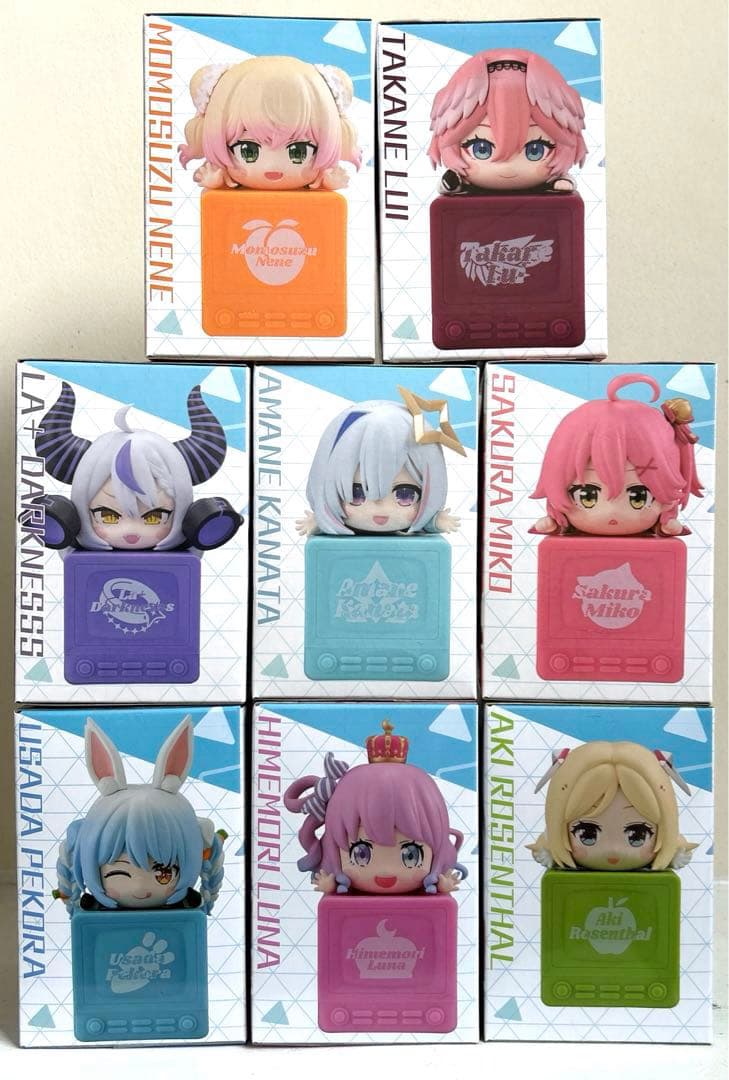 ホロライブ ホロベイビーズRelax timeひっかけフィギュア18点まとめ売り
