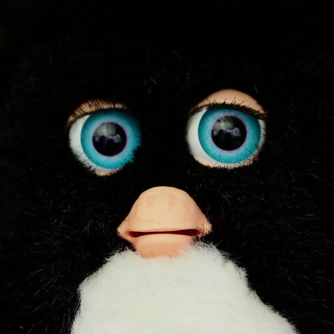 【足のみ不稼働】ファービー2 ミルキーパンダ ブルー目 ドイツ語 2005