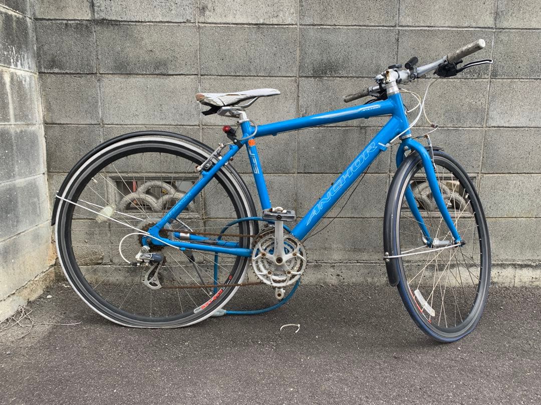 ジャンク品　引取りのみ　アンカー ANCHOR クロスバイク　走行不可部品取り等