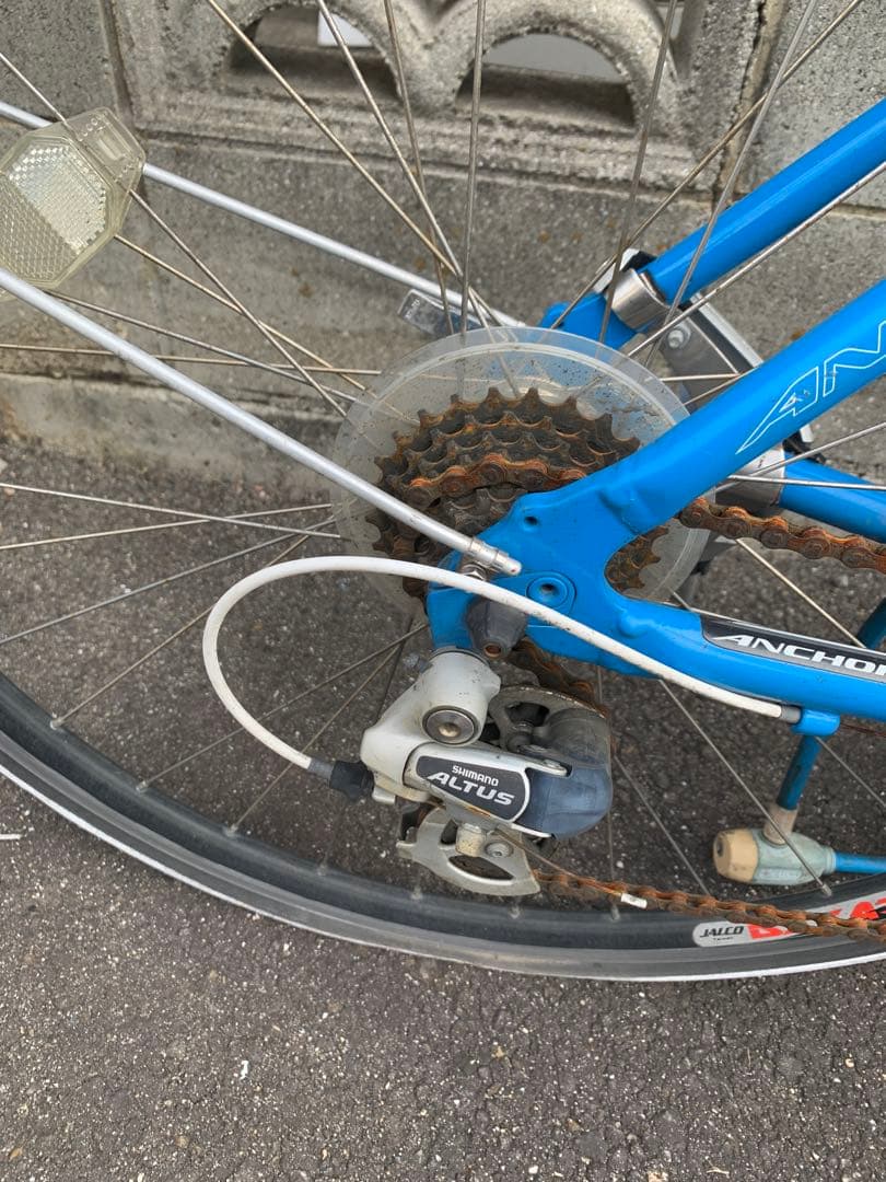 ジャンク品　引取りのみ　アンカー ANCHOR クロスバイク　走行不可部品取り等