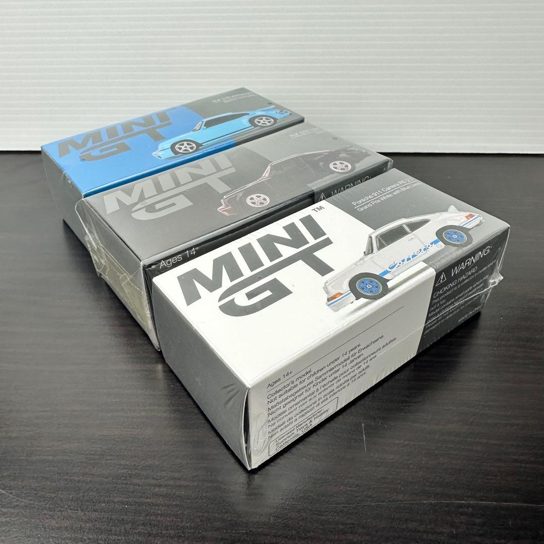 MiniGT　プレミアム　ミニカー　RUF CTR　ポルシェ 911　3台セット