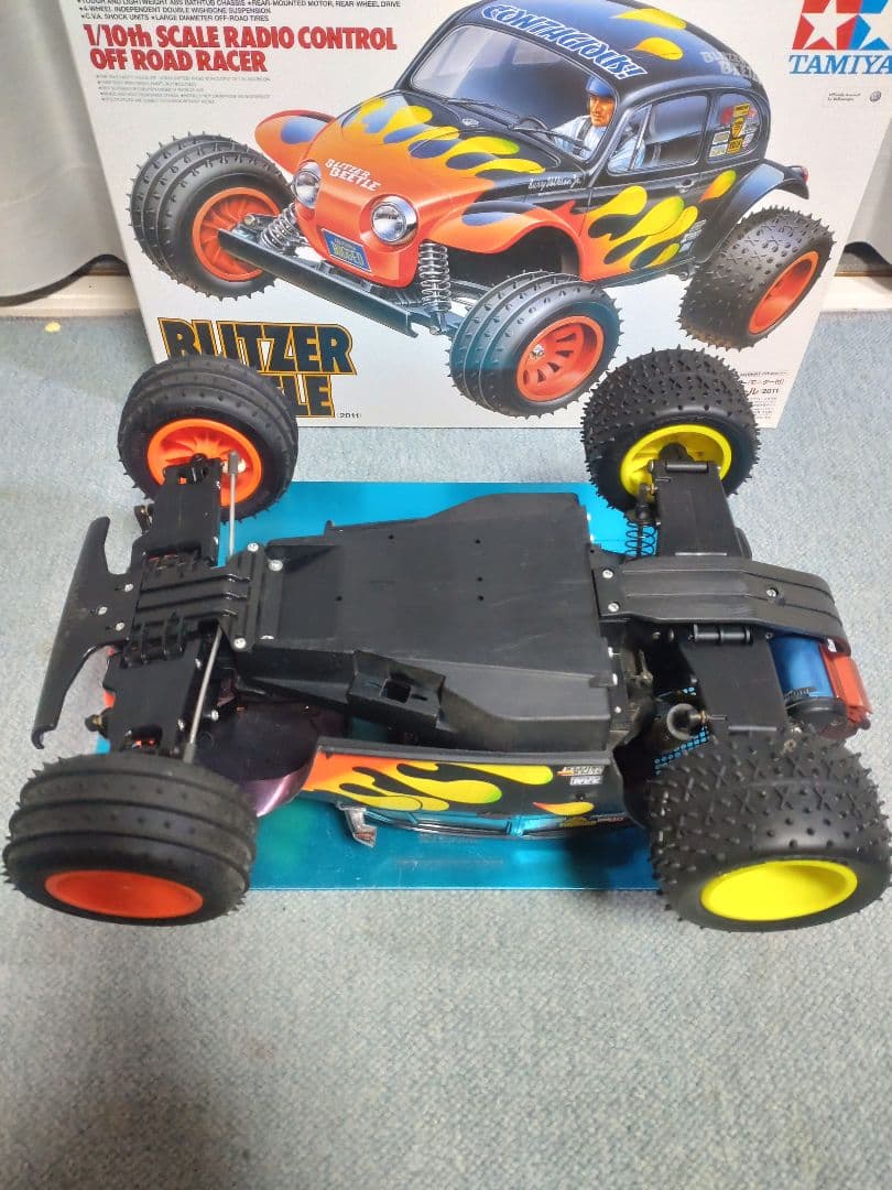 【Yuuki】Tamiya 　タミヤ　ブリッツァービートル　メカ付き