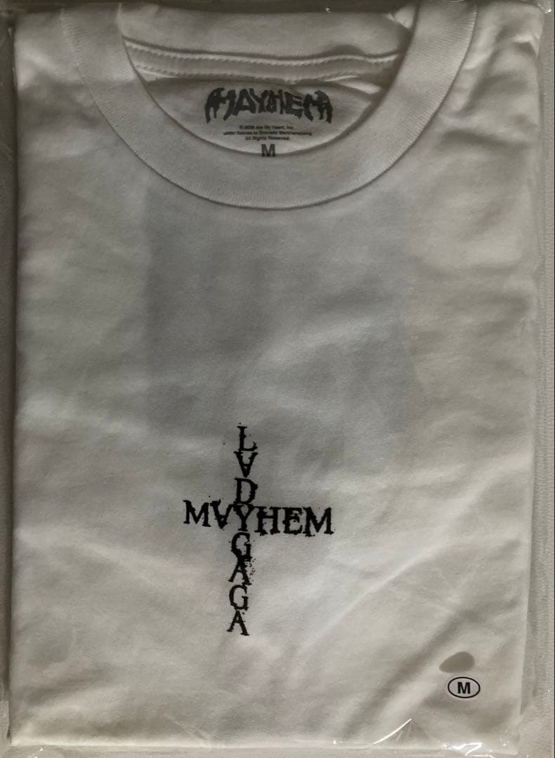 ミュージシャン Lady Gaga MAYHEM Vertical Signal LongTee