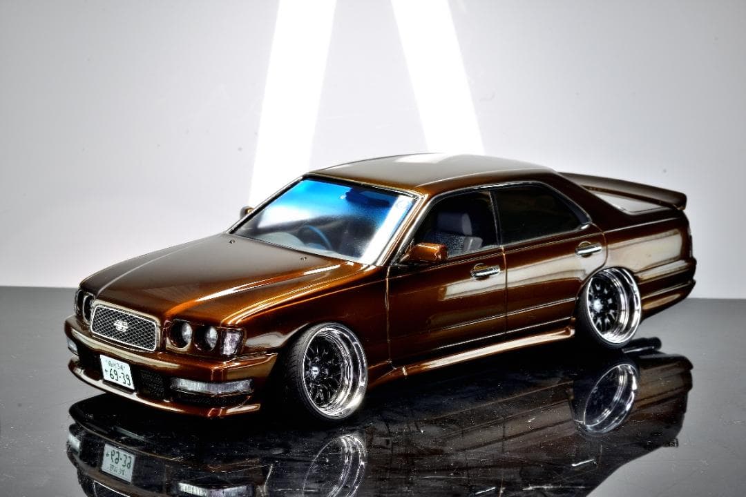 【1/24アオシマ】Y33グロリア グランツーリスモアルティマ”95