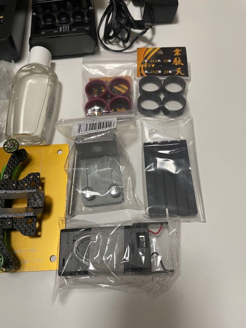 ミニ四駆 まとめ売り MSフレキ完成車 加工ローラー フルカーボン 周辺機器