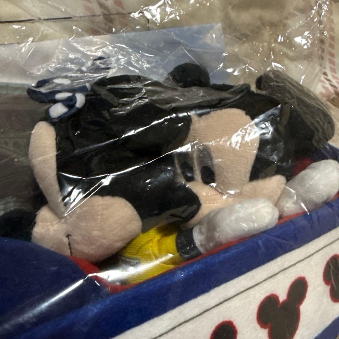 【新品未開封】香港ディズニーMTRコラボミッキー＆ミニー ぬいぐるみセット