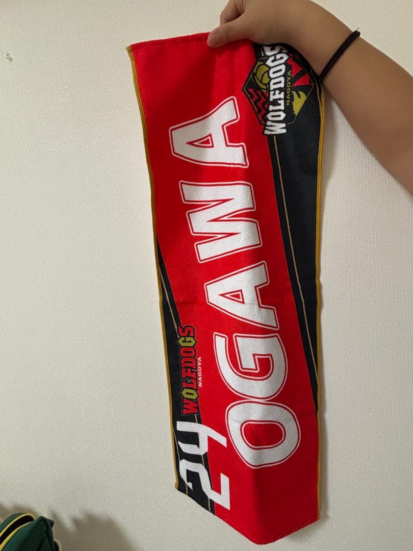 ウルフドッグス名古屋　小川智大　Tシャツ　タオル