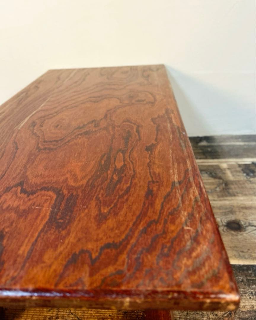 昭和中期 昭和レトロ ちゃぶ台 文机 木製 古家具 折りたたみ スプリング構造