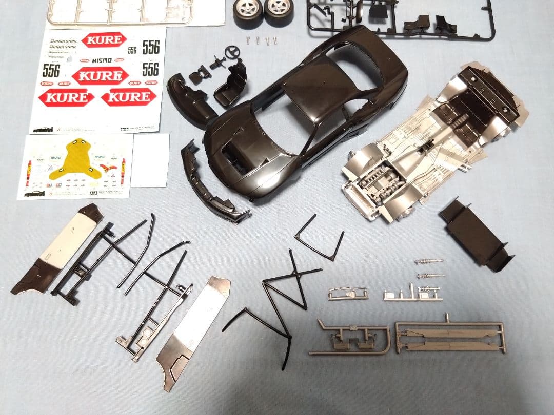 【限定特価】田宮 1/24スケールのプラモデルの4点セット①