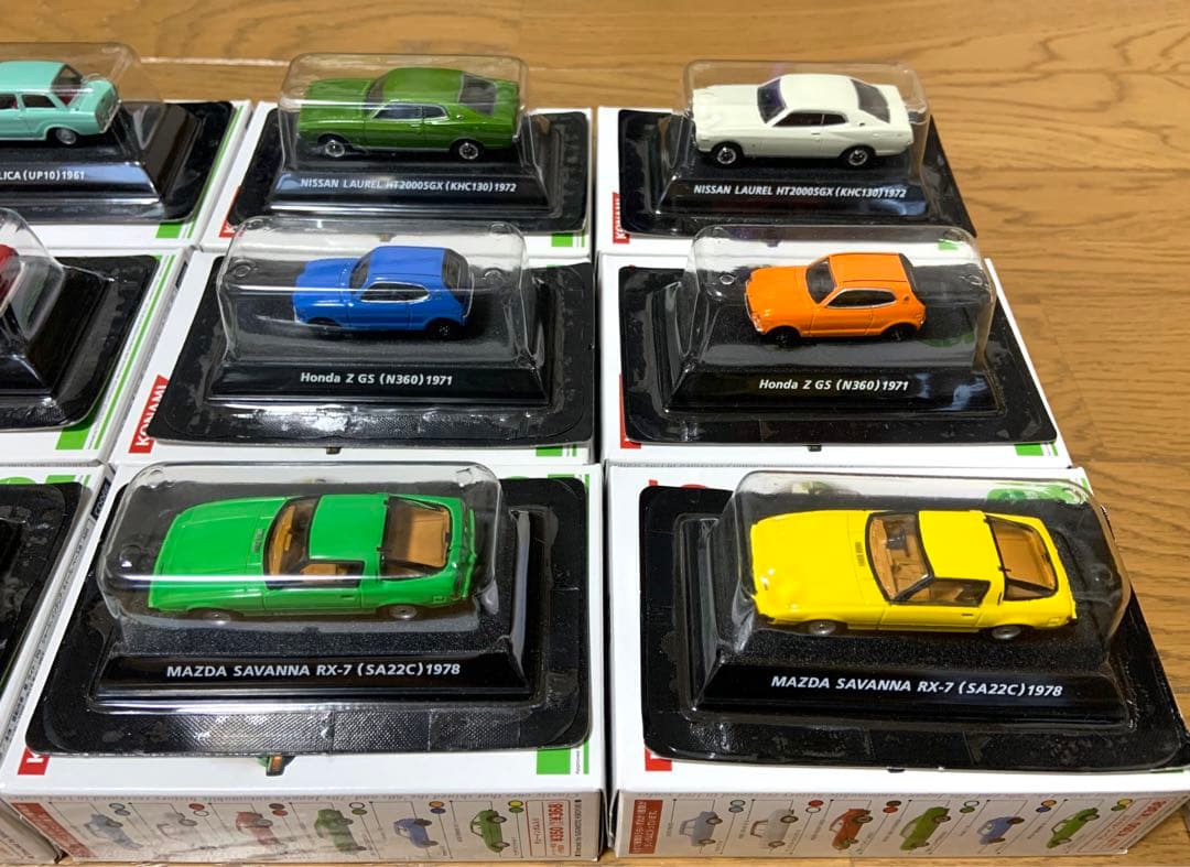 コナミ　絶版名車コレクション Vol.5　6車種・12点コンプリートセット