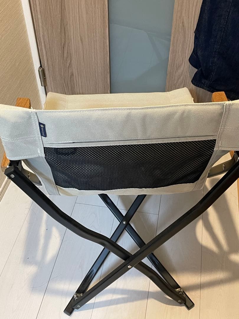  Peak スノーピーク折りたたみ式アウトドアチェア ベージュ